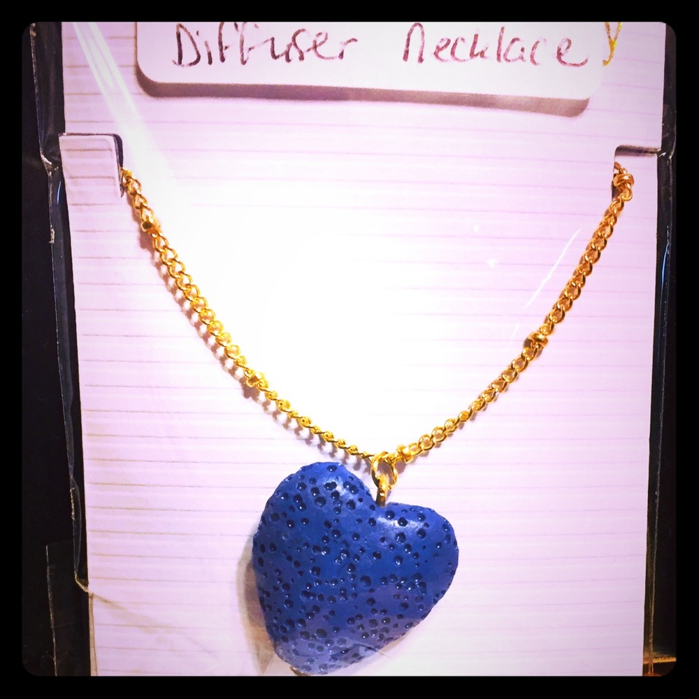 Lava stone Essential Oil Diffuser Necklace